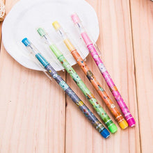 Load image into Gallery viewer, 6 Pcs/set Novelty Mechanical Pencil Multiple Bullet Pencil Pencil Can Push for Pencil Exquisite Office Stationery Supplies
