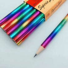 Load image into Gallery viewer, 2018 New Rainbow Pencil Wood Environmental protection Pencil Bright color Appearance Pencil school office writing Pencil
